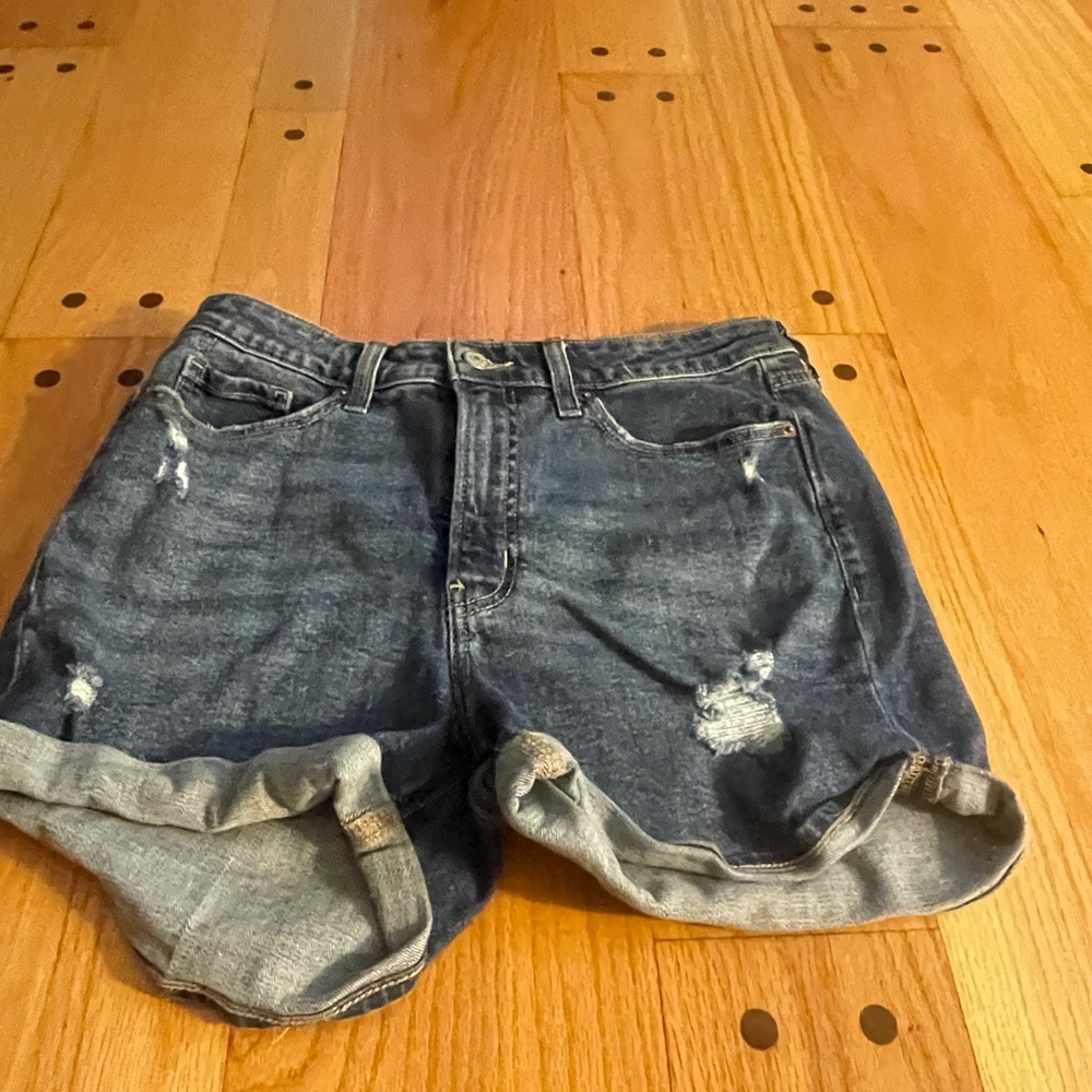 Old Navy high rise OG straight jean shorts  size 10